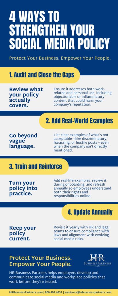 social media policy guide